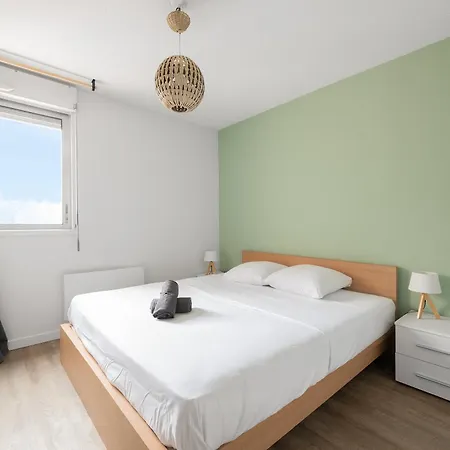 Apartamento Les Terrasses Illuminees - T3 Avec Parking Gratuit Toulouse